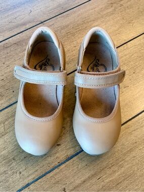 Stelle Tan Toddler Tap Shoes, Size 8